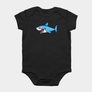 Cute Shark Baby Bodysuit